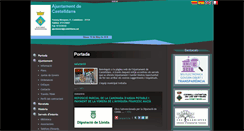 Desktop Screenshot of castelldans.cat